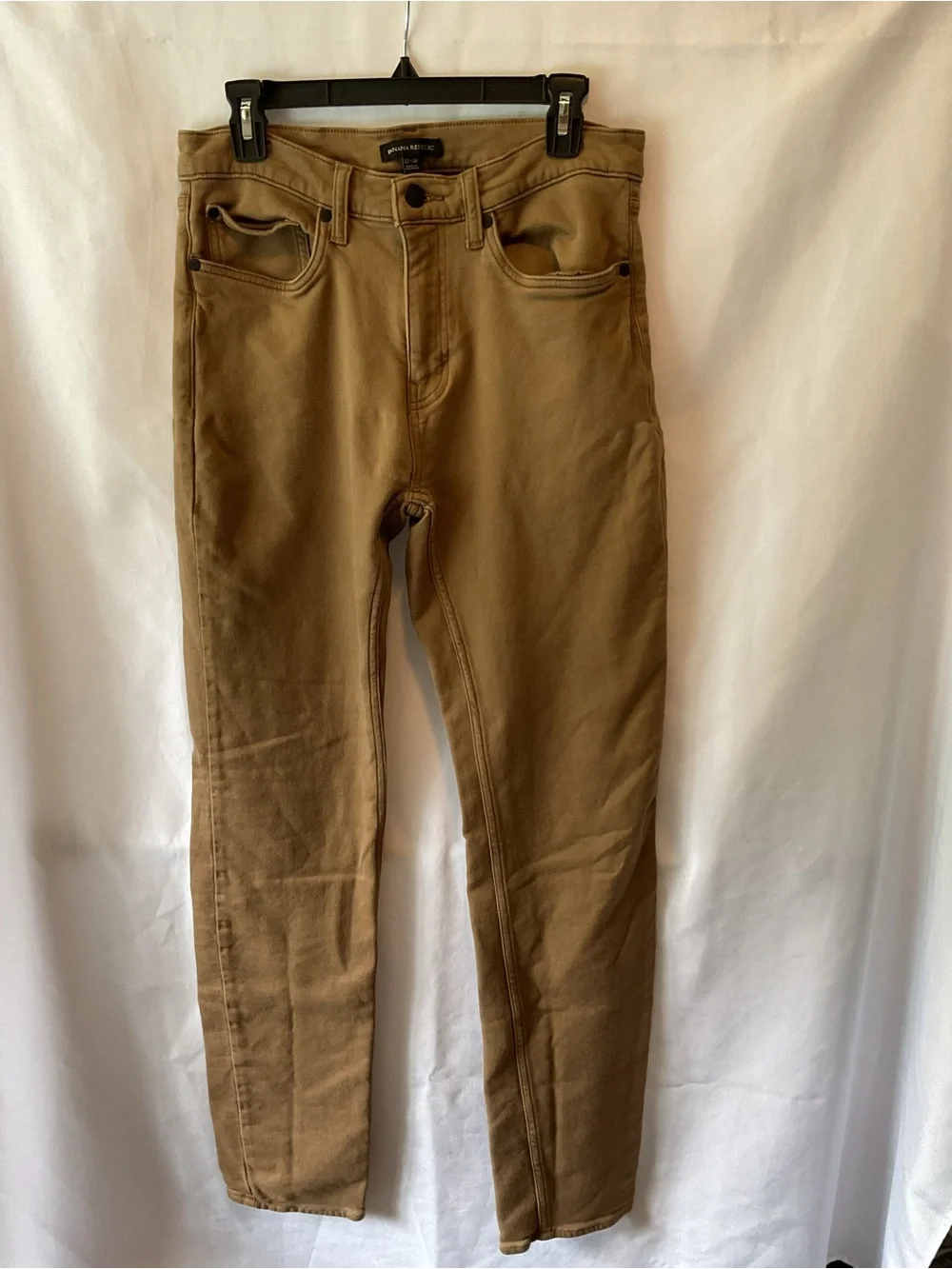 Banana Republic Slim Jeans in Khaki Brown